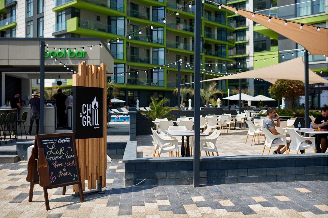Cristalex Aparthotel & Spa Mamaia Nord Năvodari Εξωτερικό φωτογραφία